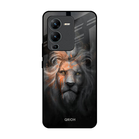 Devil Lion Vivo V25 Pro Glass Back Cover Online