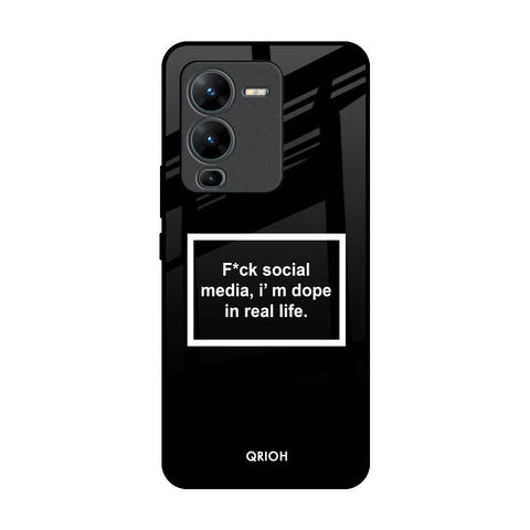 Dope In Life Vivo V25 Pro Glass Back Cover Online