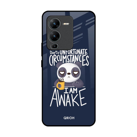 Struggling Panda Vivo V25 Pro Glass Back Cover Online