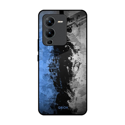 Dark Grunge Vivo V25 Pro Glass Back Cover Online