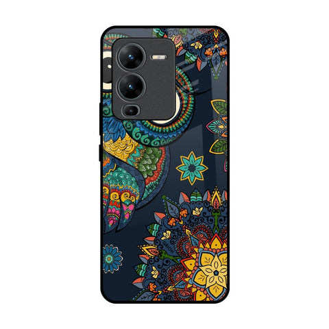 Owl Art Vivo V25 Pro Glass Back Cover Online