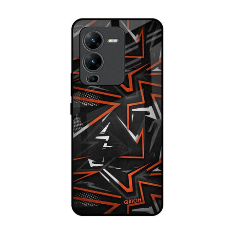 Vector Art Vivo V25 Pro Glass Back Cover Online