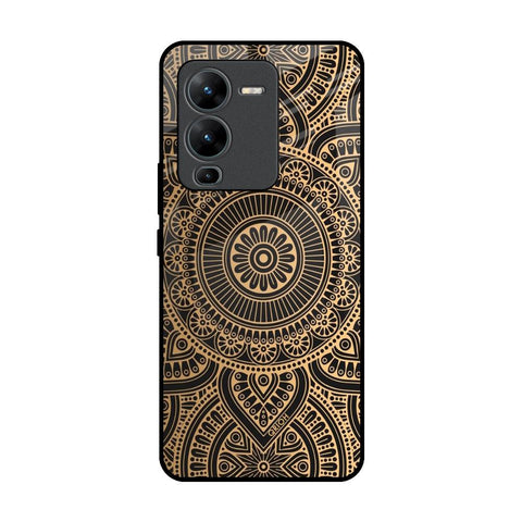 Luxury Mandala Vivo V25 Pro Glass Back Cover Online