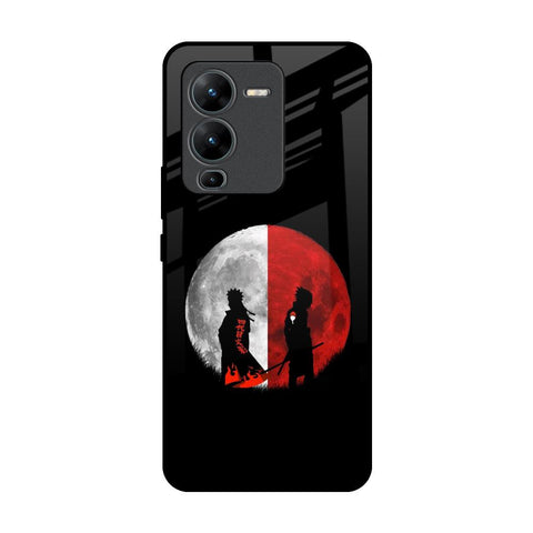 Anime Red Moon Vivo V25 Pro Glass Back Cover Online