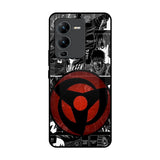 Sharingan Vivo V25 Pro Glass Back Cover Online