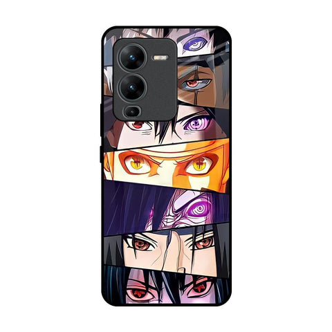 Anime Eyes Vivo V25 Pro Glass Back Cover Online