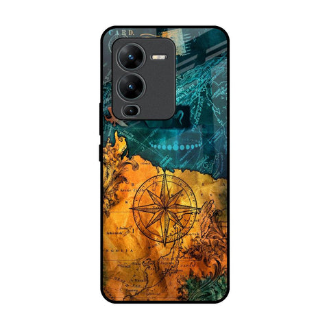 Architecture Map Vivo V25 Pro Glass Back Cover Online