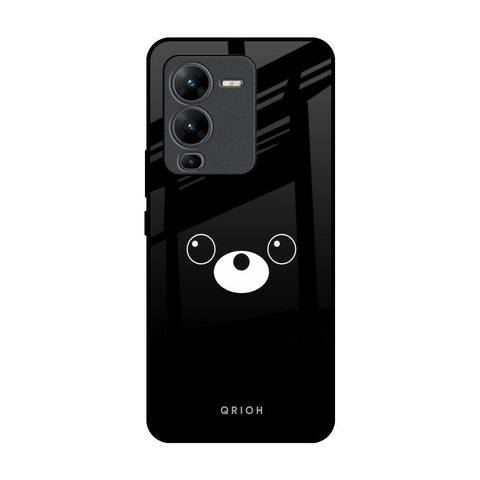 Cute Bear Vivo V25 Pro Glass Back Cover Online