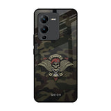 Army Warrior Vivo V25 Pro Glass Back Cover Online