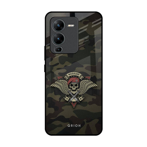 Army Warrior Vivo V25 Pro Glass Back Cover Online