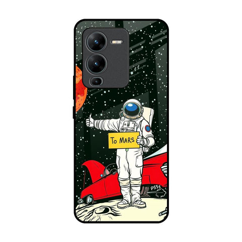 Astronaut on Mars Vivo V25 Pro Glass Back Cover Online