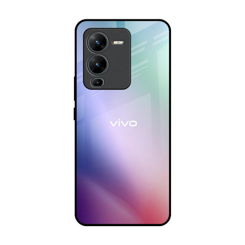 Abstract Holographic Vivo V25 Pro Glass Back Cover Online