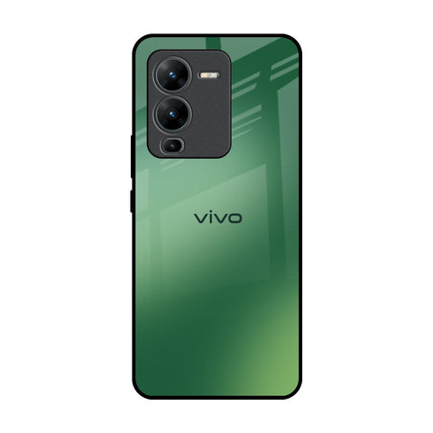 Green Grunge Texture Vivo V25 Pro Glass Back Cover Online