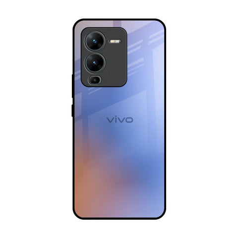 Blue Aura Vivo V25 Pro Glass Back Cover Online