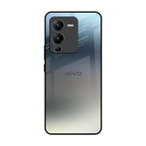 Tricolor Ombre Vivo V25 Pro Glass Back Cover Online