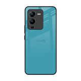 Oceanic Turquiose Vivo V25 Pro Glass Back Cover Online