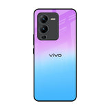 Unicorn Pattern Vivo V25 Pro Glass Back Cover Online