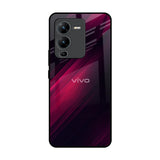 Razor Black Vivo V25 Pro Glass Back Cover Online