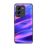Colorful Dunes Vivo V25 Pro Glass Back Cover Online