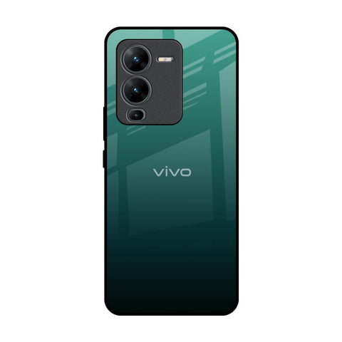 Palm Green Vivo V25 Pro Glass Back Cover Online