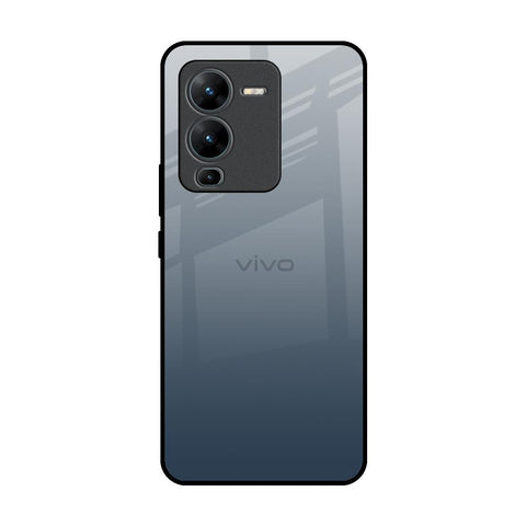 Smokey Grey Color Vivo V25 Pro Glass Back Cover Online