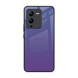 Indigo Pastel Vivo V25 Pro Glass Back Cover Online