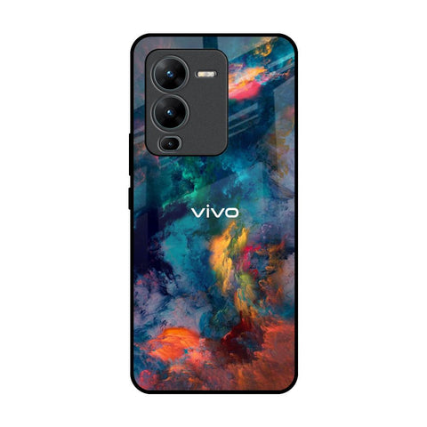 Colored Storm Vivo V25 Pro Glass Back Cover Online