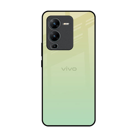 Mint Green Gradient Vivo V25 Pro Glass Back Cover Online
