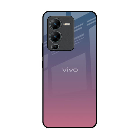Pastel Gradient Vivo V25 Pro Glass Back Cover Online