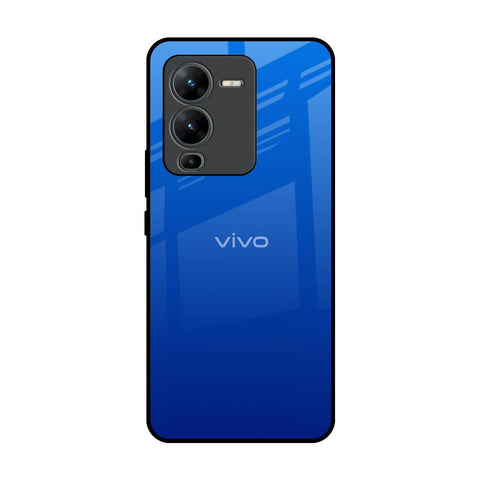 Egyptian Blue Vivo V25 Pro Glass Back Cover Online