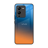 Sunset Of Ocean Vivo V25 Pro Glass Back Cover Online