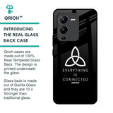 Everything Is Connected Glass Case for Vivo V25 Pro