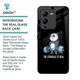 Real Struggle Glass Case for Vivo V25 Pro