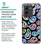 Acid Smile Glass Case for Vivo V25 Pro