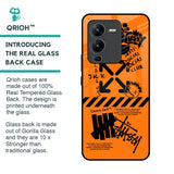 Anti Social Club Glass Case for Vivo V25 Pro