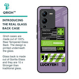 Run & Freedom Glass Case for Vivo V25 Pro