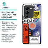 Smile for Camera Glass Case for Vivo V25 Pro