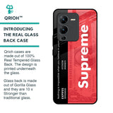 Supreme Ticket Glass Case for Vivo V25 Pro