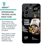 Thousand Sunny Glass Case for Vivo V25 Pro
