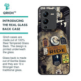 Ride Mode On Glass Case for Vivo V25 Pro