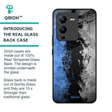 Dark Grunge Glass Case for Vivo V25 Pro