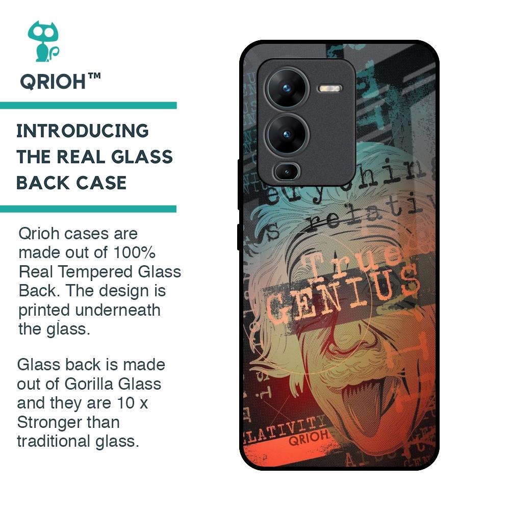 True Genius Glass Case for Vivo V25 Pro