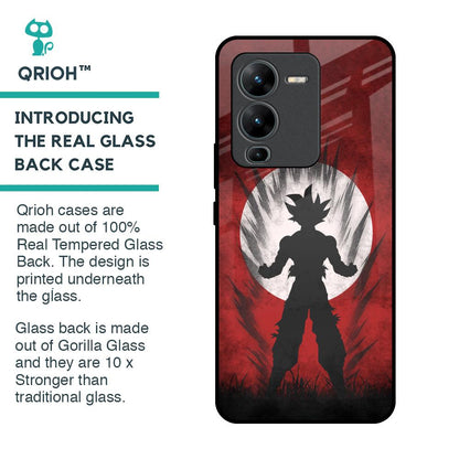 Japanese Animated Glass Case for Vivo V25 Pro