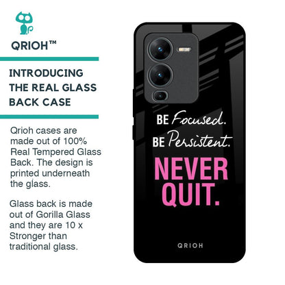 Be Focused Glass Case for Vivo V25 Pro