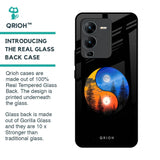 Yin Yang Balance Glass Case for Vivo V25 Pro
