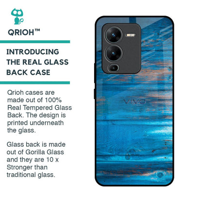 Patina Finish Glass case for Vivo V25 Pro