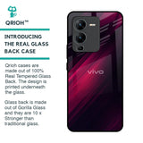 Razor Black Glass Case for Vivo V25 Pro