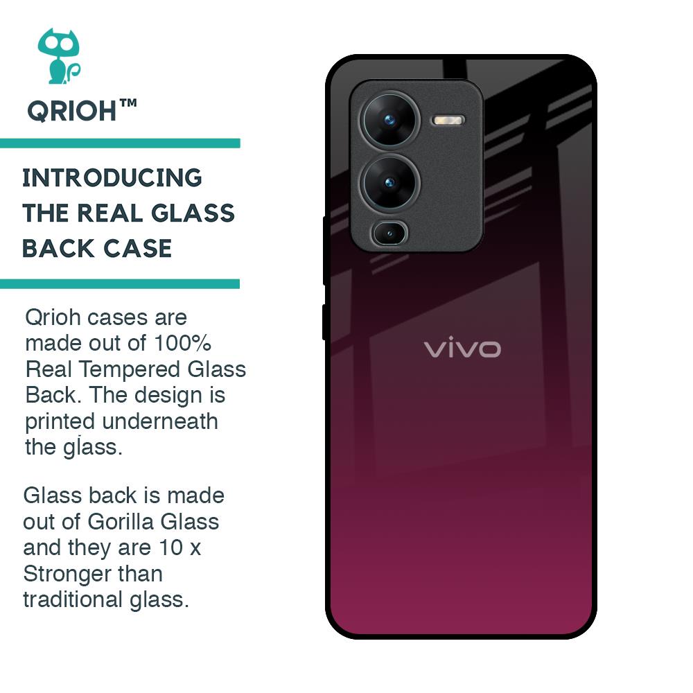 Wisconsin Wine Glass Case For Vivo V25 Pro