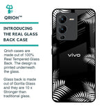 Zealand Fern Design Glass Case For Vivo V25 Pro
