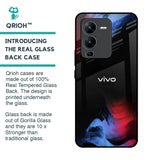 Fine Art Wave Glass Case for Vivo V25 Pro
